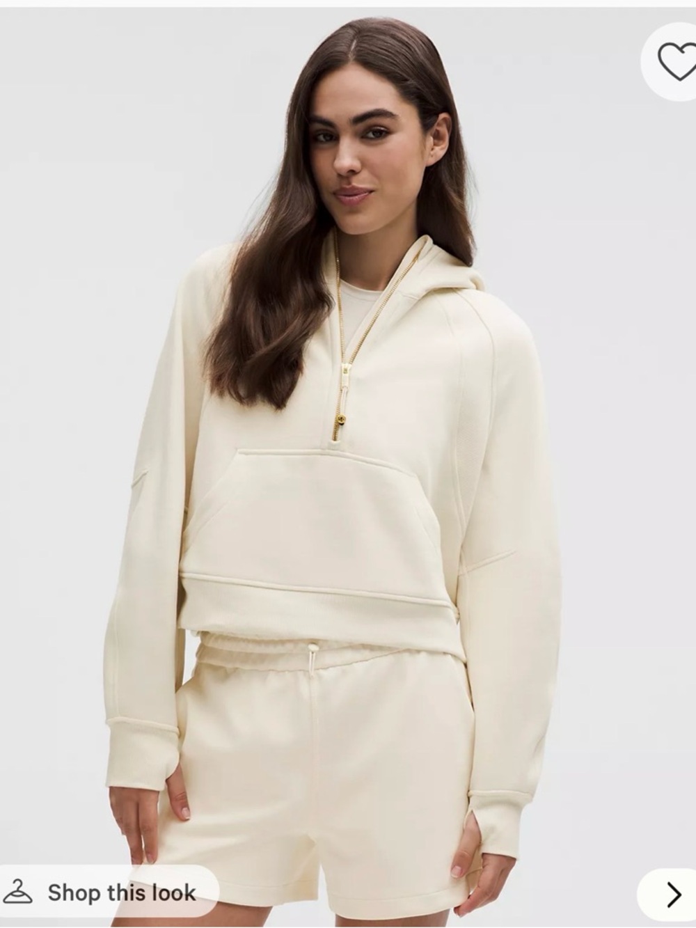 Lululemon Scuba Half-Zip Hoodie